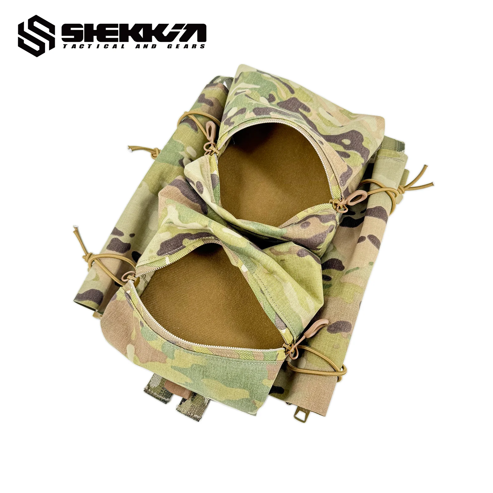 Back Panel Charge Double Pouch - Image 4