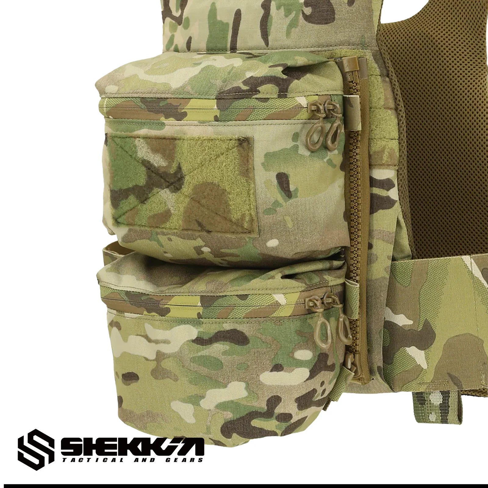 FCPC Back Panel MOLLE Zipper Kit - Image 9