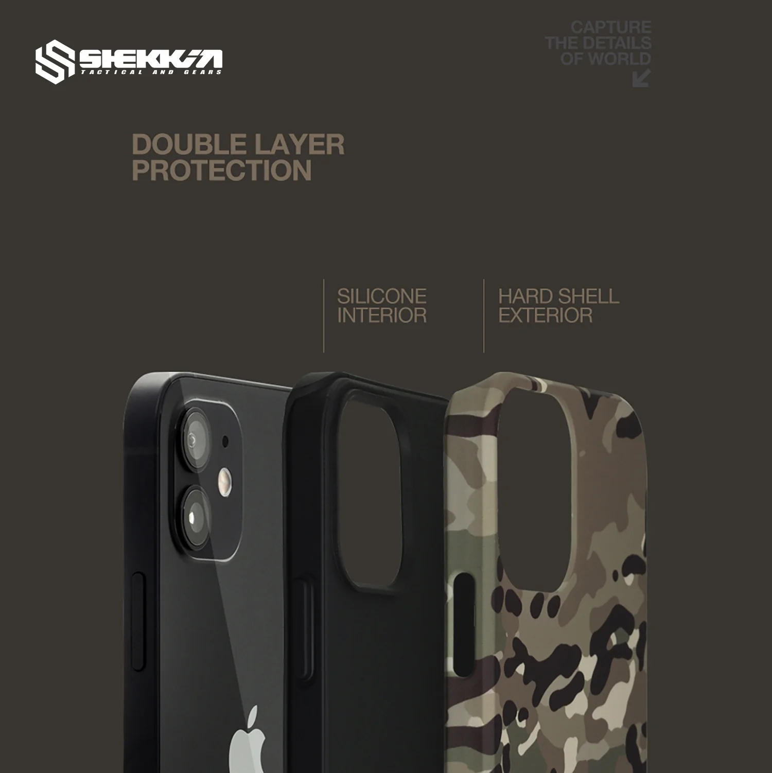 Shekkin Gears x 42nd street IPHONE double layer protection phone case - Image 11