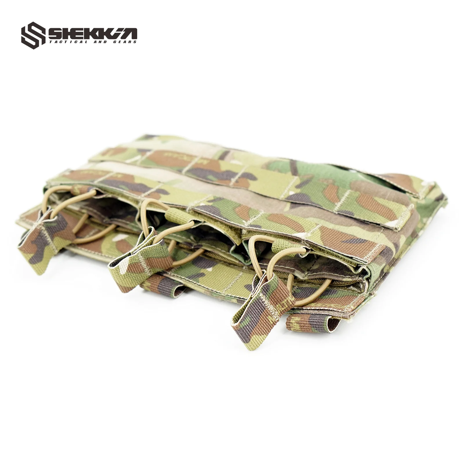 Kangaroo Triple Rifle Mag Pouch for amcu T5 Plate Carrier - Image 4