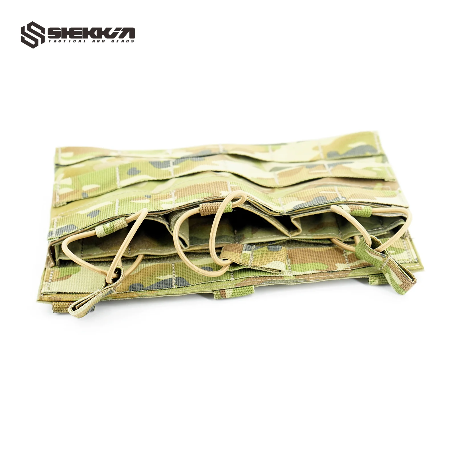 Kangaroo Triple Rifle Mag Pouch for amcu T5 Plate Carrier - Image 5