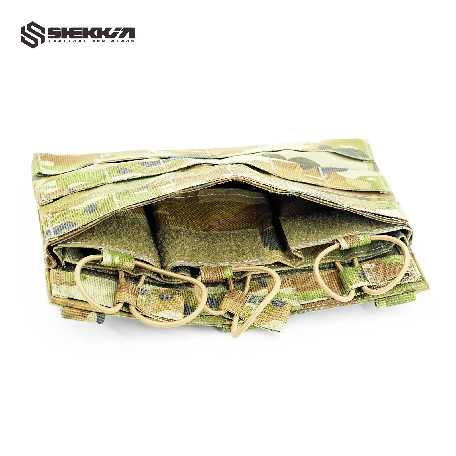 Kangaroo Triple Rifle Mag Pouch for amcu T5 Plate Carrier - Image 6