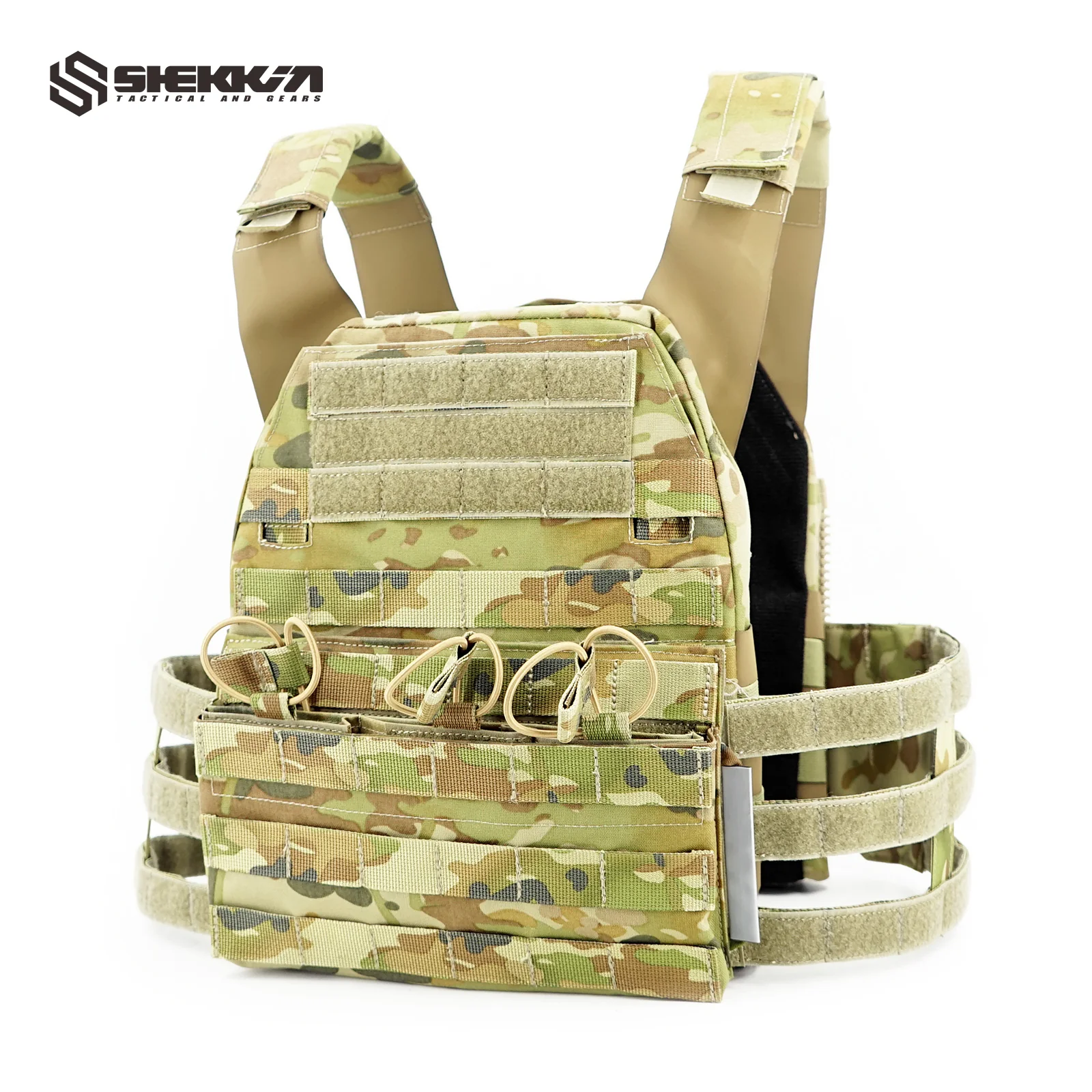 Kangaroo Triple Rifle Mag Pouch for amcu T5 Plate Carrier - Image 7