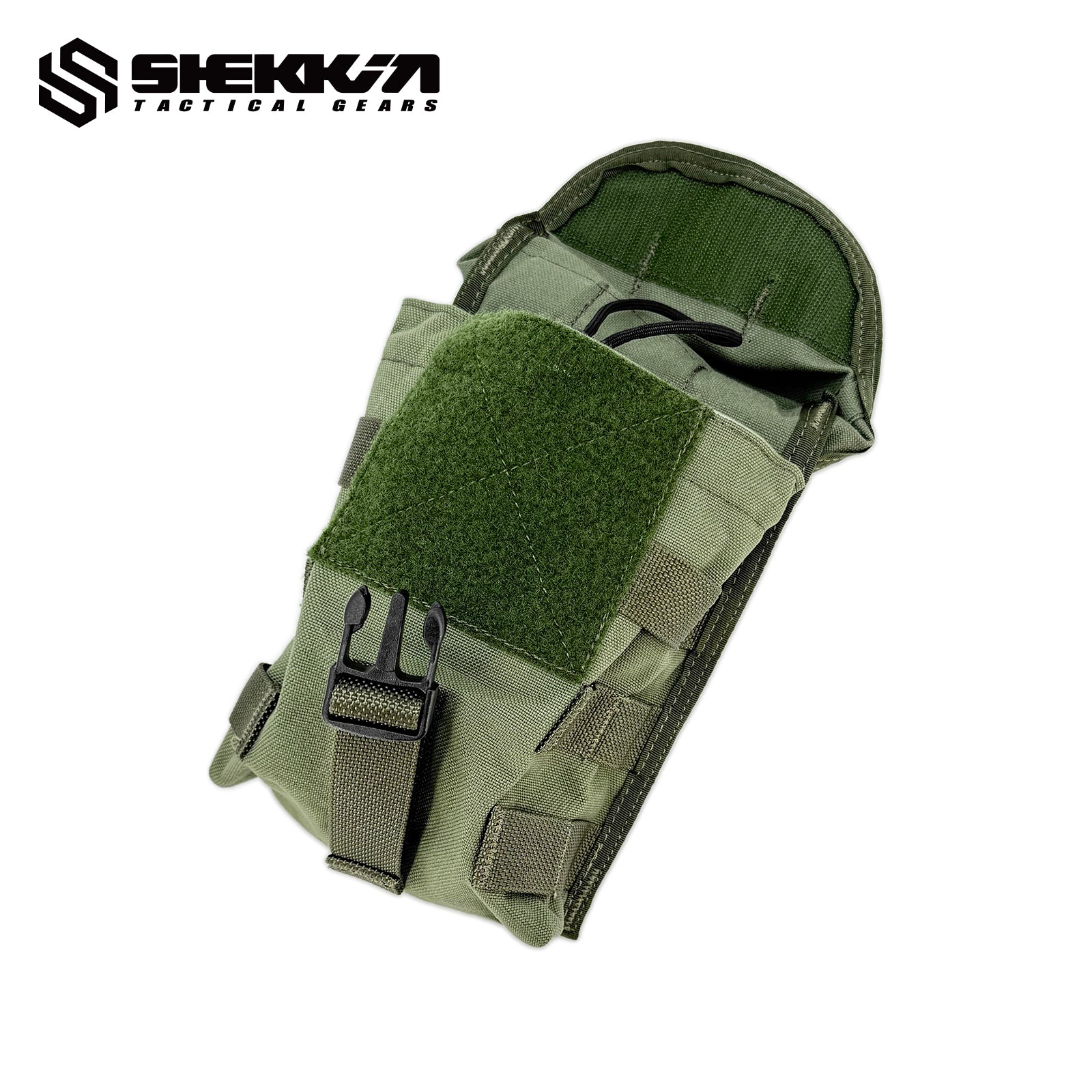 Pre MSA Paraclete style smoke green canteen pouch - Image 3