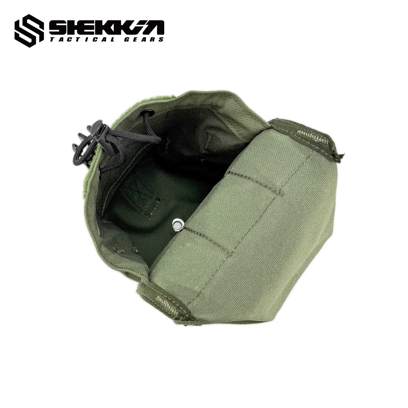Pre MSA Paraclete style smoke green canteen pouch - Image 4
