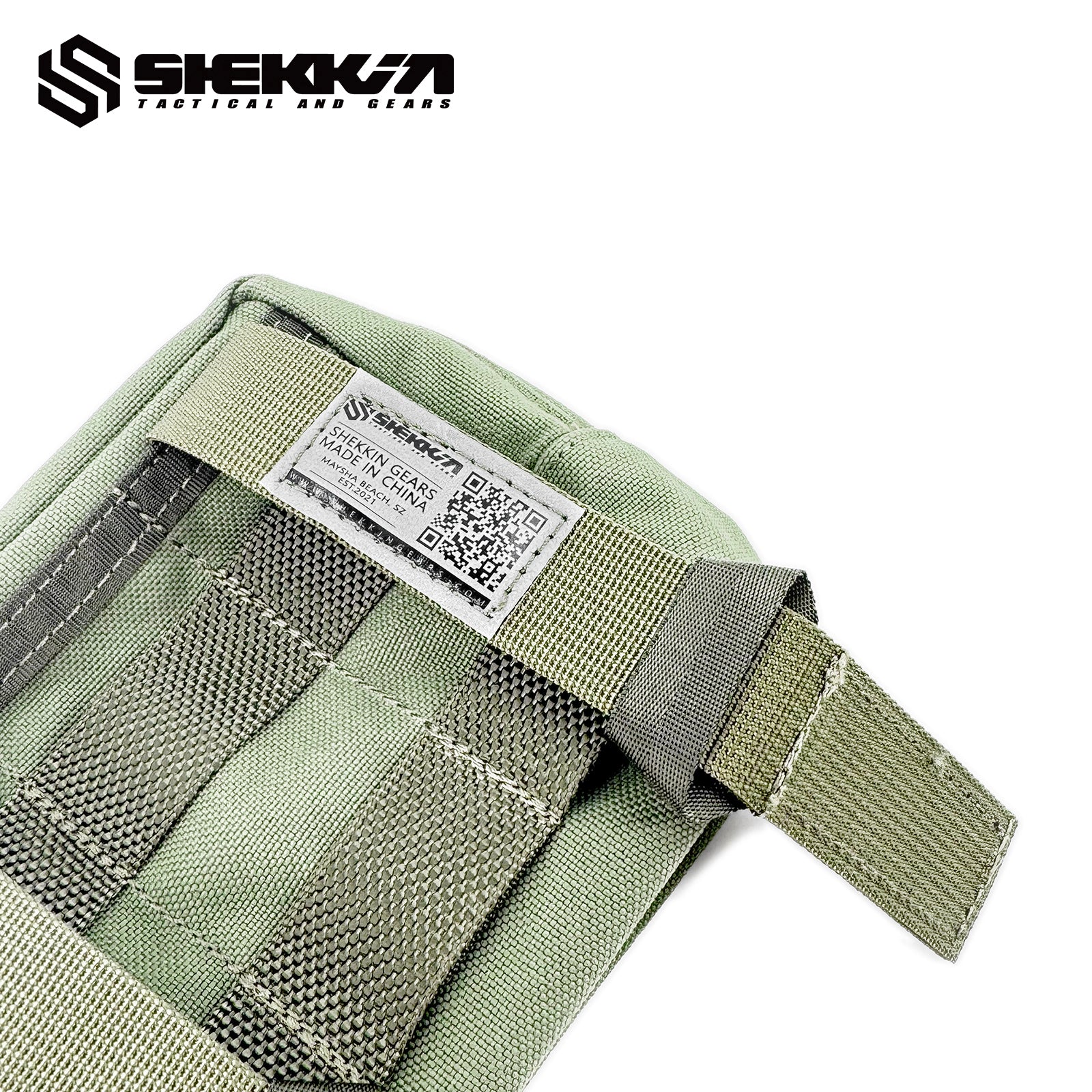 Pre MSA Paraclete style smoke green small utility pouch - Image 5