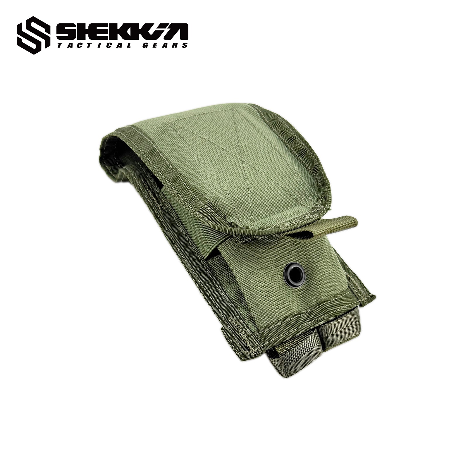 Pre MSA Paraclete style Smoke green tiered SR25 mag pouch - Image 5
