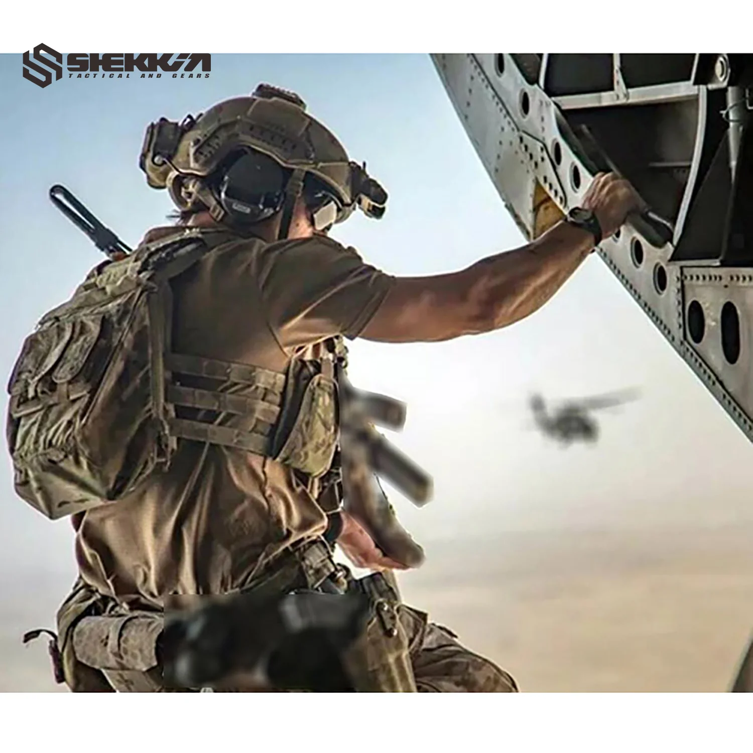 Delta force CAG Velcro Molle Adapter Panel for Triple Banger - Image 6